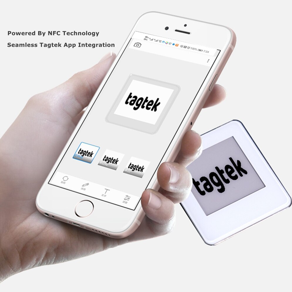 Waveshare 4.2-inch NFC-aangedreven e-Paper Evaluatiekit, Draadloze