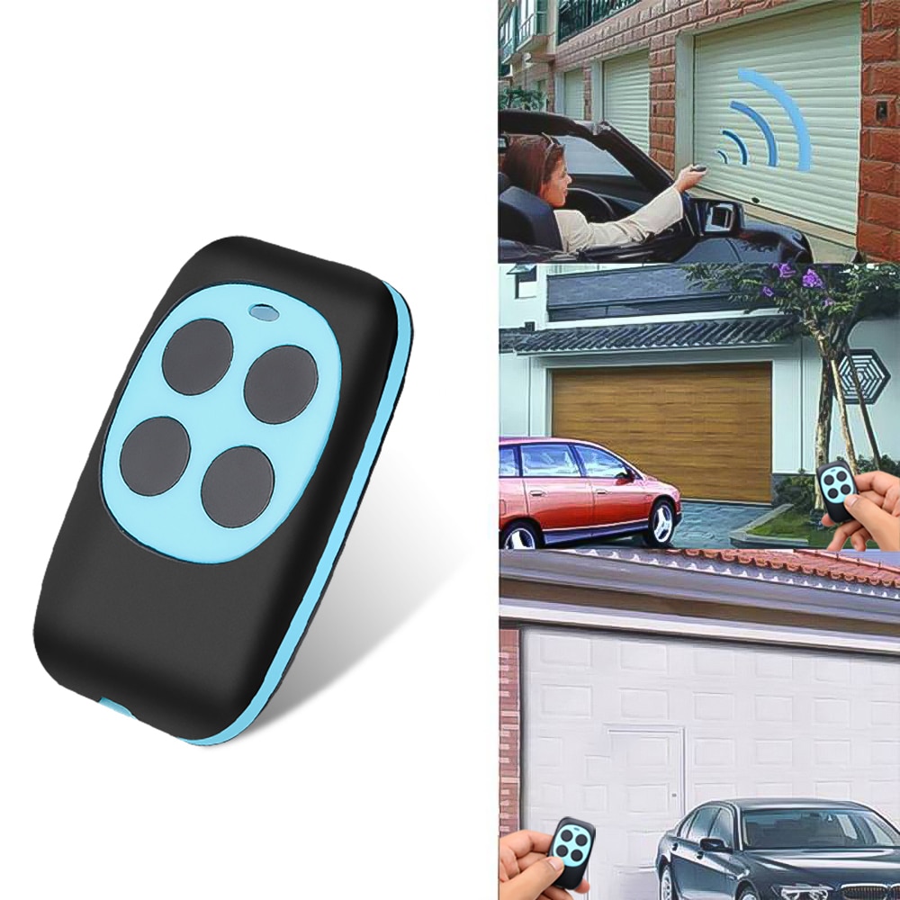 Kebidu Wireless Copy Remote Control 433MHZ Duplicator RF Transmitter Electric Cloning Gate Garage Door Copier Opener for Home