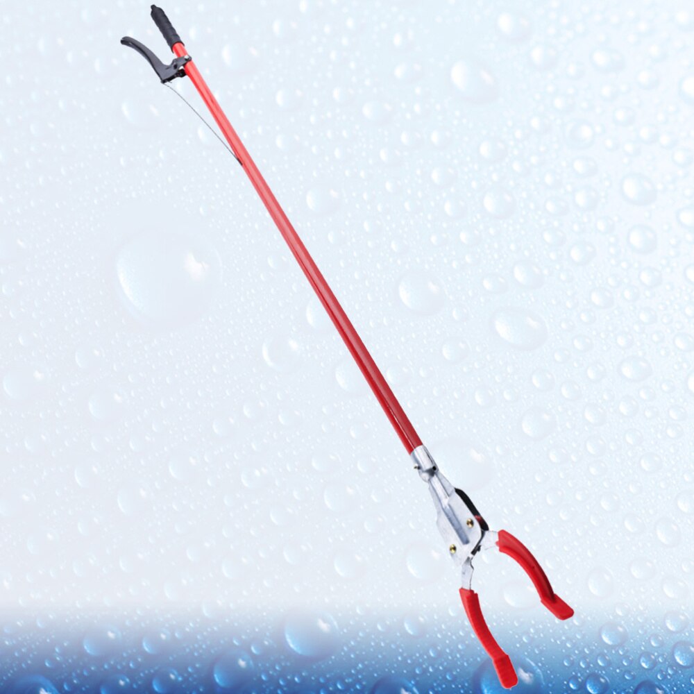 1pc Trash Clamp Rubbish Pick Clip Long Foldable Garbage Cramp Sanitory Worker Accessories