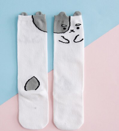 Baby Cartoon Cute Cotton Socks Spring Autumn Non Slip Cute Mid Tube Socks For Boys Girls