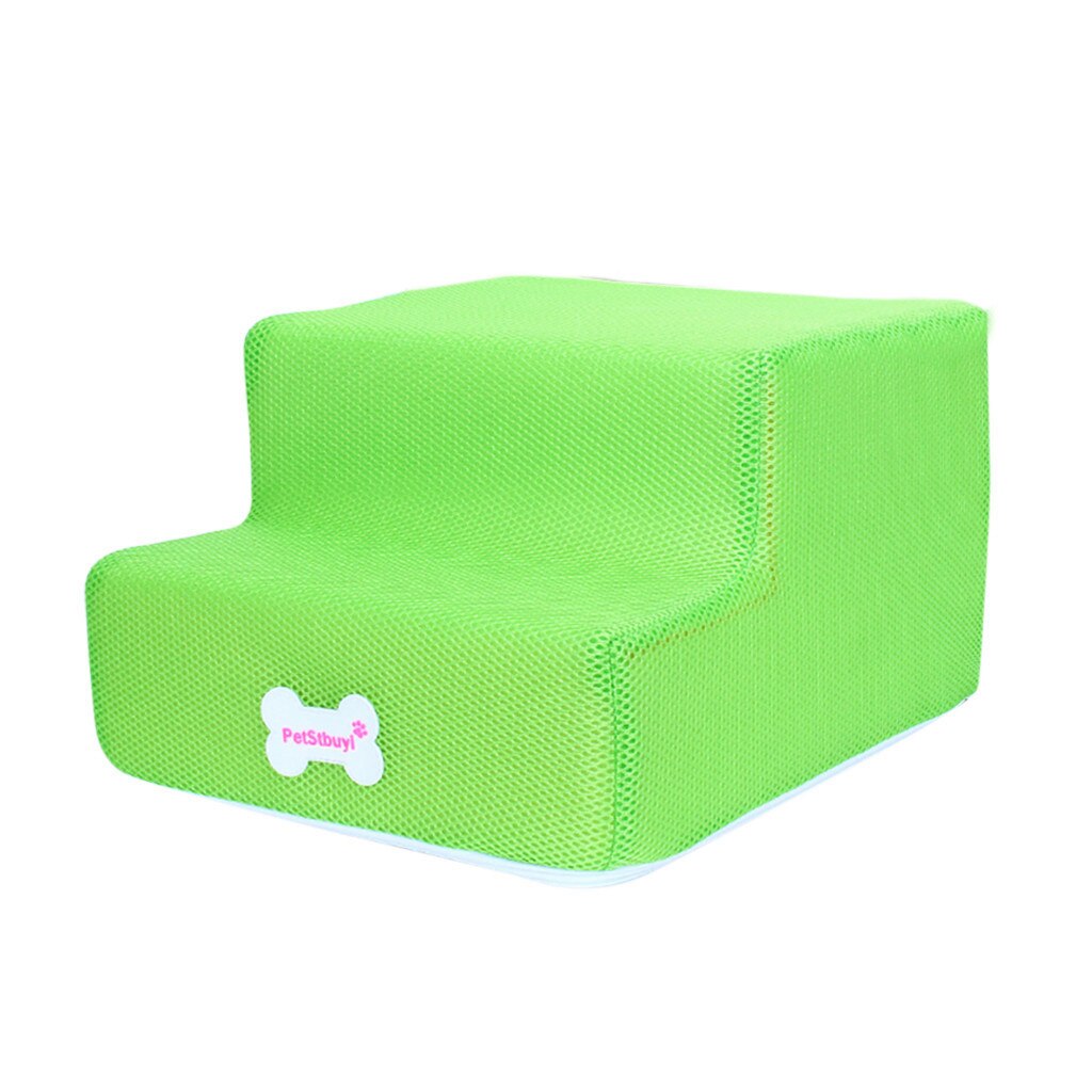 Breathable Mesh Foldable Pet Stairs Detachable Pet Bed Cat Dog Ramp 3 Steps Puppy Dog Non-slip 2 Steps Pet Stairs Dog Access