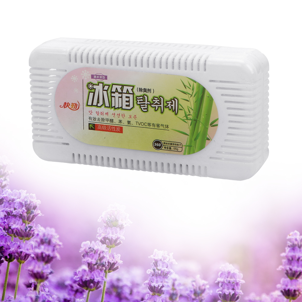 1Pcs Koelkast Deodorant Woonaccessoires Deodorant Doos Actieve Bamboe Houtskool Luchtreiniger Koelkast Geur remover