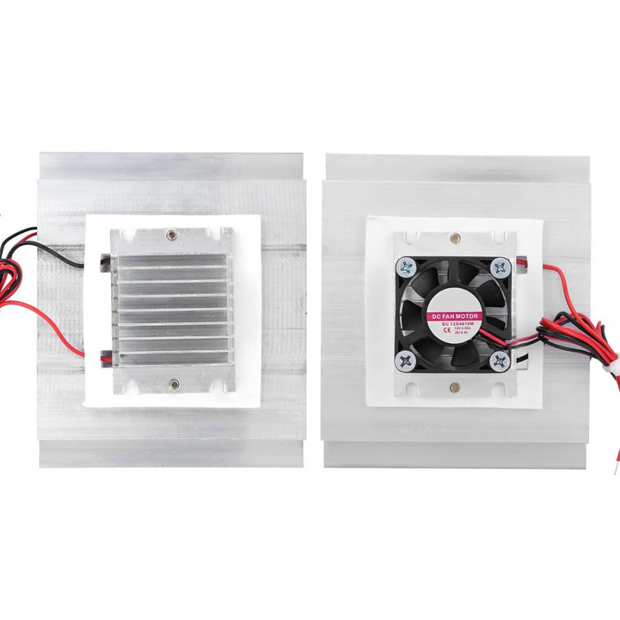 XD-35 12V 60W Thermoelektrische Platte Modul Kühlsystem DIY Bausatz für Kleine Raum Kühlung mit Kalten Ende Fan