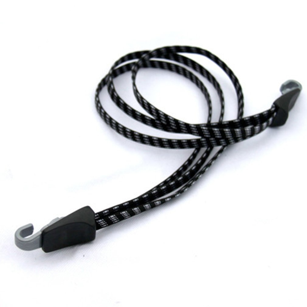 Bike Luggage Carrier Retractable Elastic Band Bicycle Cargo Racks Tied Rubber Straps Rope/Suitcase Band with Plastic hooks