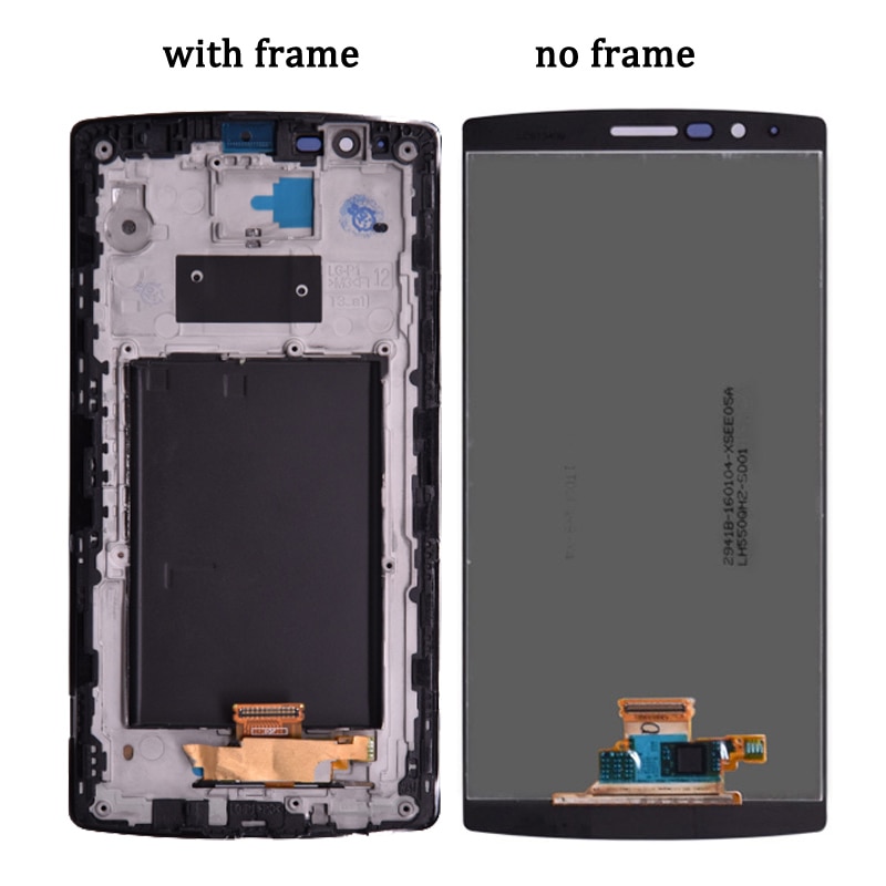 Original For LG G4 H810 H811 H815 VS986 LS991 F500L H818 LCD display and Touch Screen Digitizer with Frame