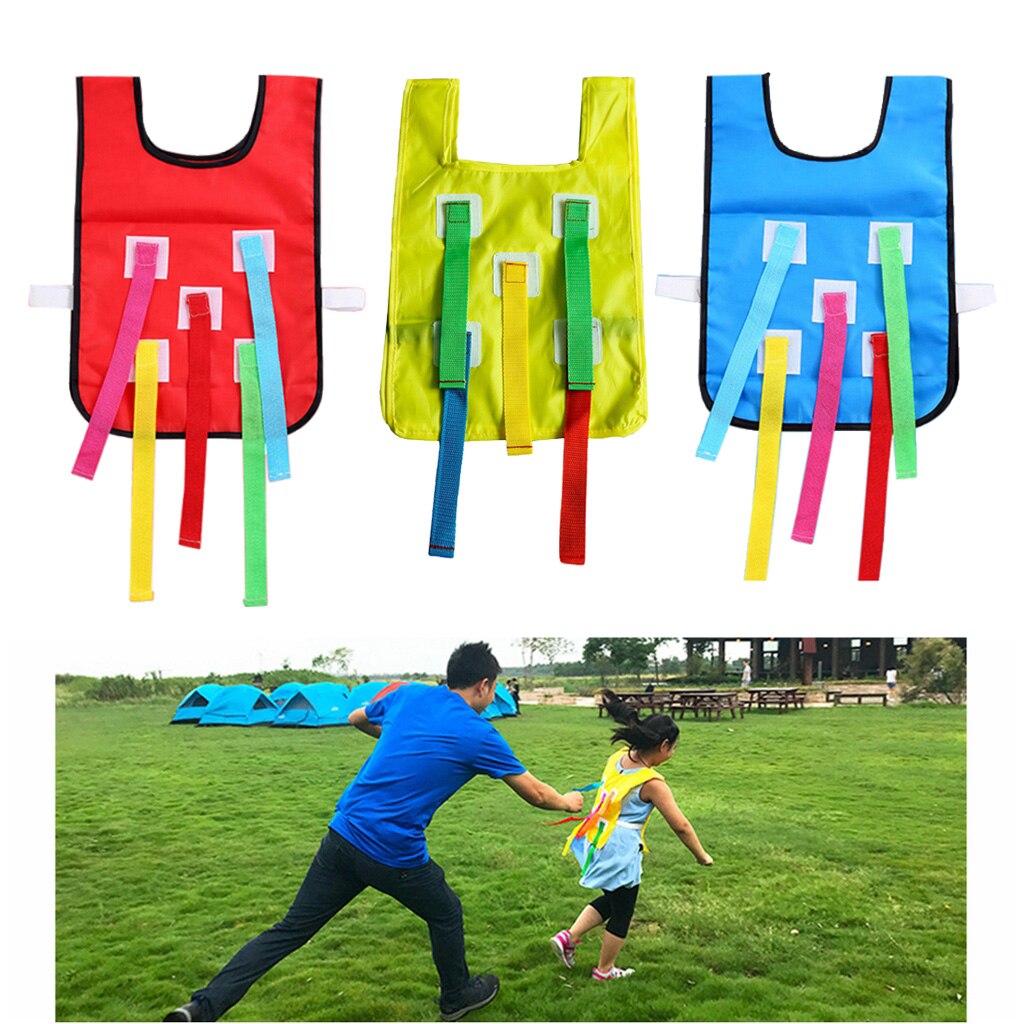 Sports Game School Kindergarten Outdoor Activity Children Catching Tail Vest