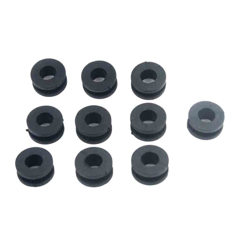 10 delar gummihylsor motorcykel kåpor för honda cbr 954 929 600 1000 suzuki gsxr kawasaki ninja zx -6r yamaha yzf  r1 r6