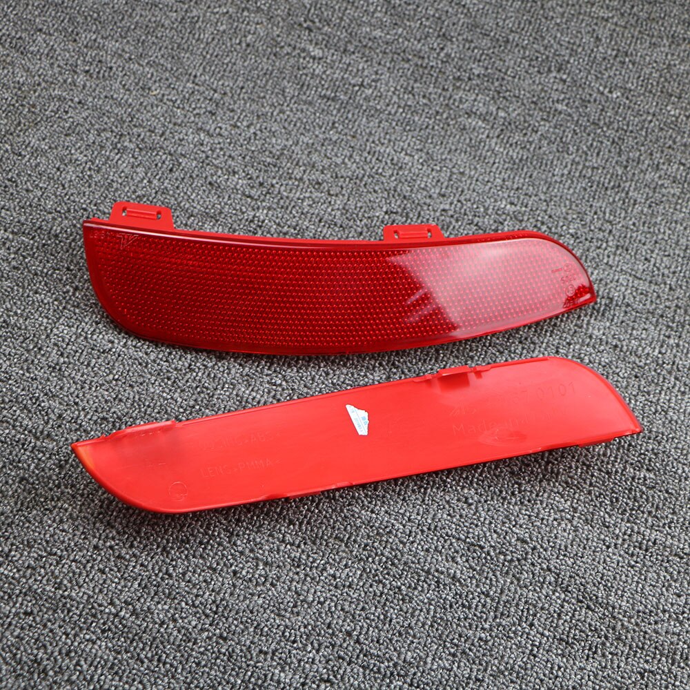 30763345 Left Red Rear Bumper Reflector Lamp Light Lens For Volvo S40 V50