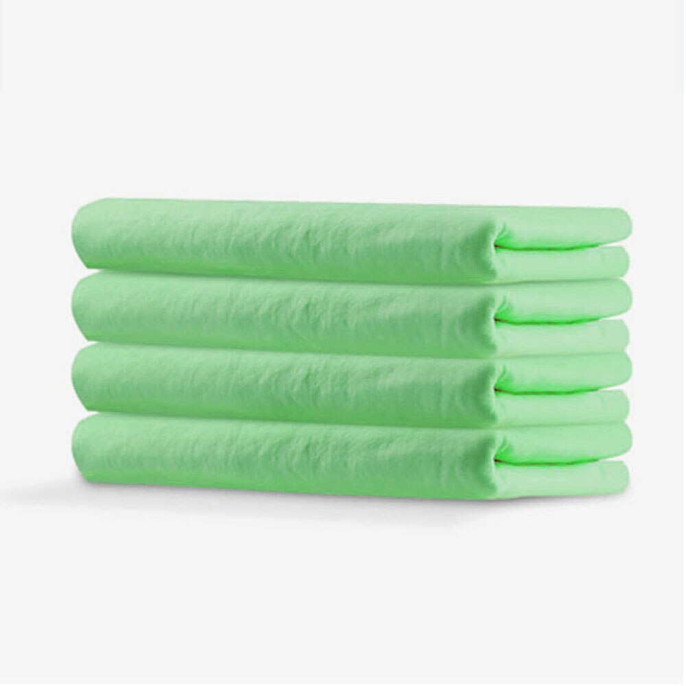 Toalla de baño para mascotas, absorbente, suave, para perros y gatos, PVA, de secado rápido: Green / 43x32 cm