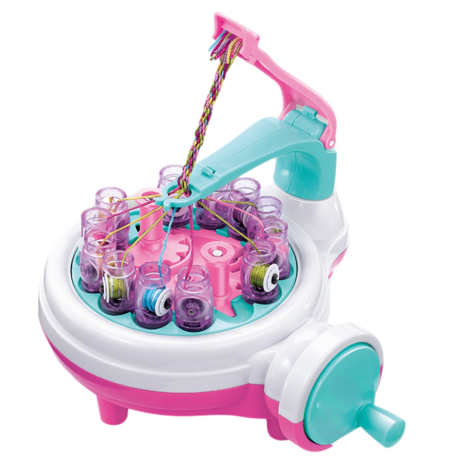 Hand-Operated Knitting Mill Machine Sewing Tool For DIY Bracelet Weave Spool Knitter Embellish Knitting Tool Device Toy