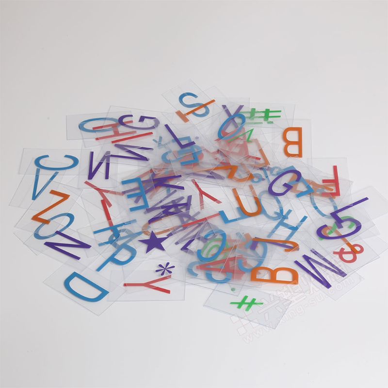 65.4x35mm Cinematic Lightbox Replacement Letters &amp; Numbers Signs for A4 Light Up Letter Box Sign Message Board Black 104pcs