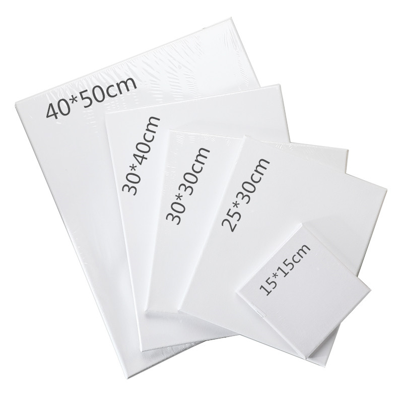 For Acrylic Oil Painting Watercolor Painting DIY Crafts Blank Screen Wooden Plate Frame Canvas Board Plate Art Artist