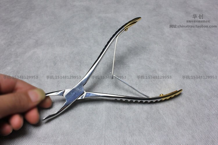 VET Pet Orthopedic instrument stainless steel rongeur single joint Bone Osseous rongeur forceps bone care dental Stomatology