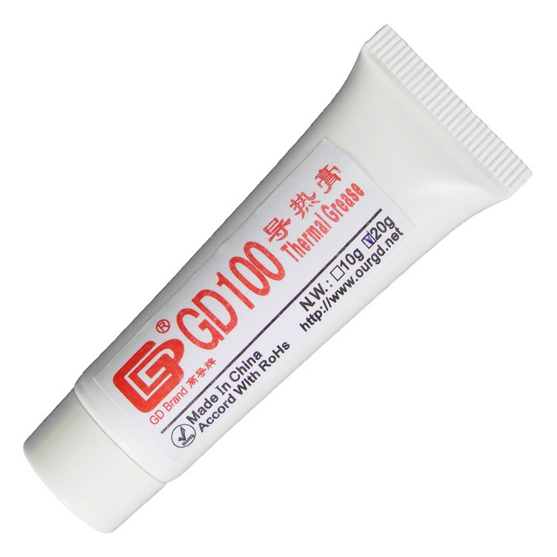 NOYOKERE graisse thermique GD100 dissipateur thermique plâtre avec adhésif blanc poids Net 20 grammes