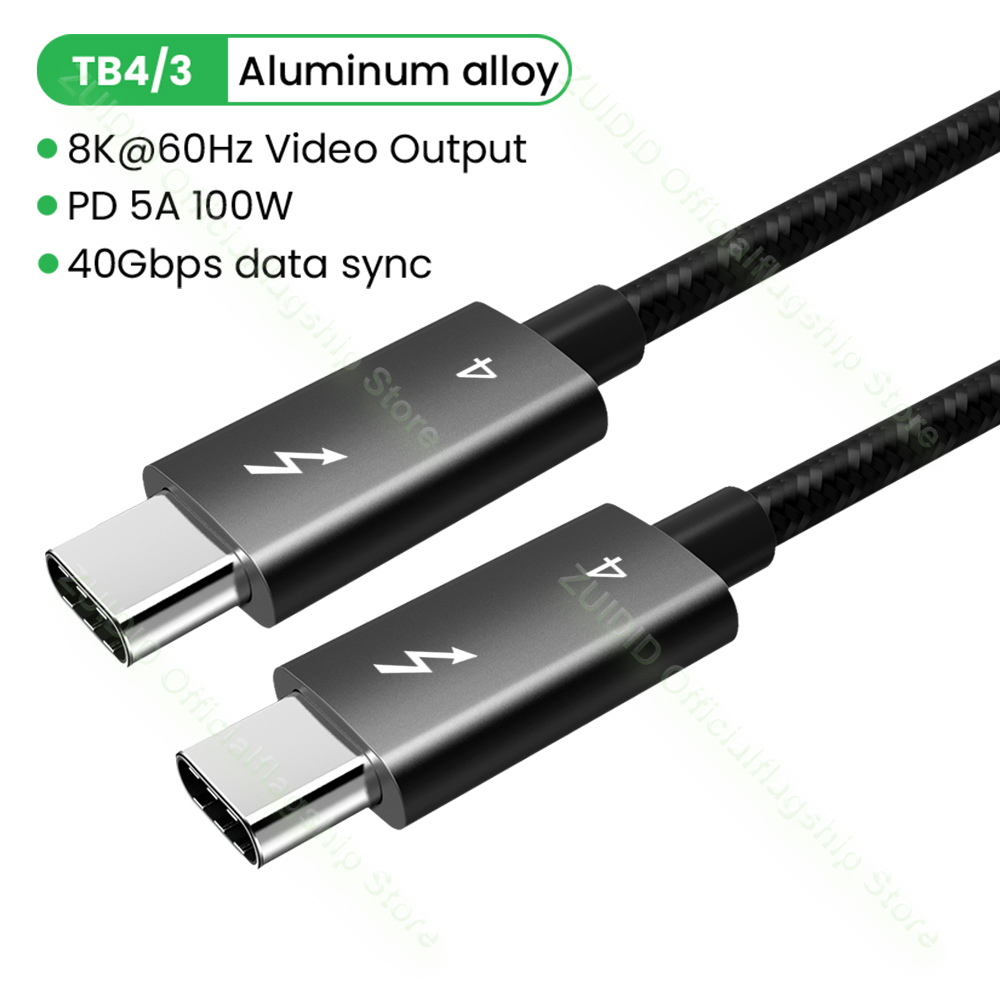 Thunderbolt 4/3Cable USB4 40Gbps USB Type C to Typ... – Grandado