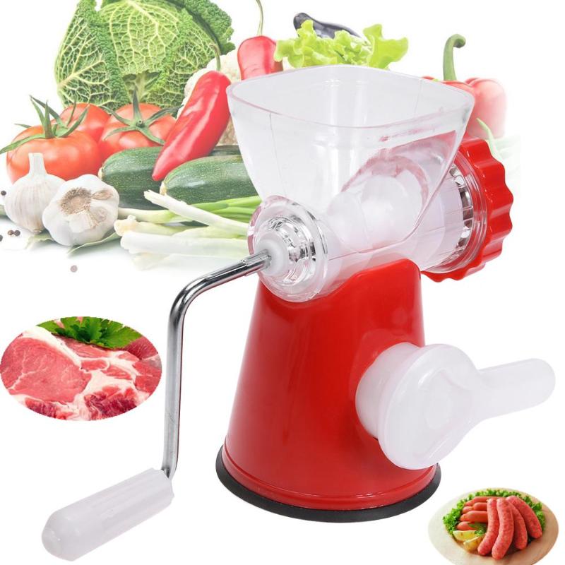 Picadora de alimentos vegetales, picadora Manual de cocina, picadora de cebollas, picadora de carne, trituradora de cuchillas de acero inoxidable, máquina de cocina doméstica