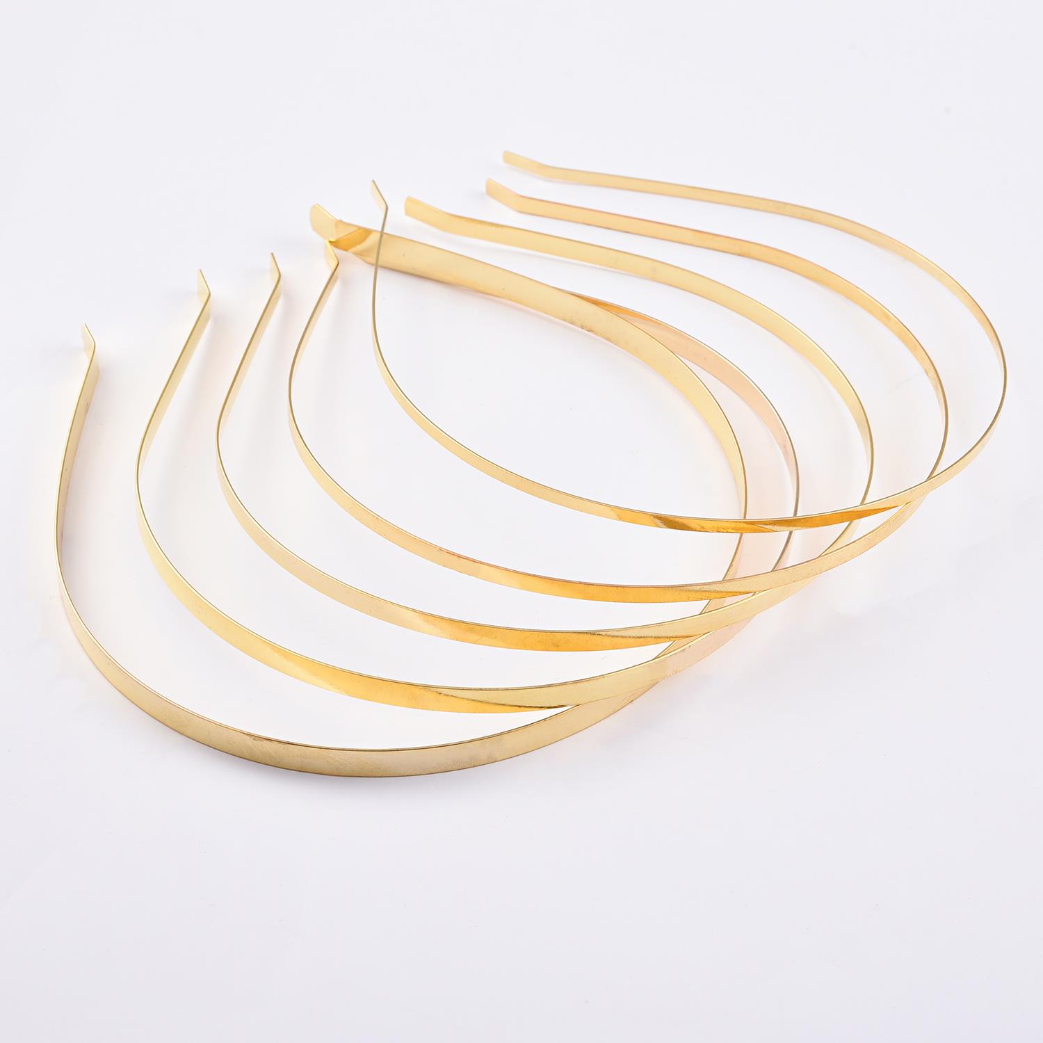 Edelstahl Stirnbänder Glatte Metall Haar Hoop Allgleiches Haarband Für Frauen Mädchen Gold Splitter Schwarz Haar Zubehör Kopfbedeckung