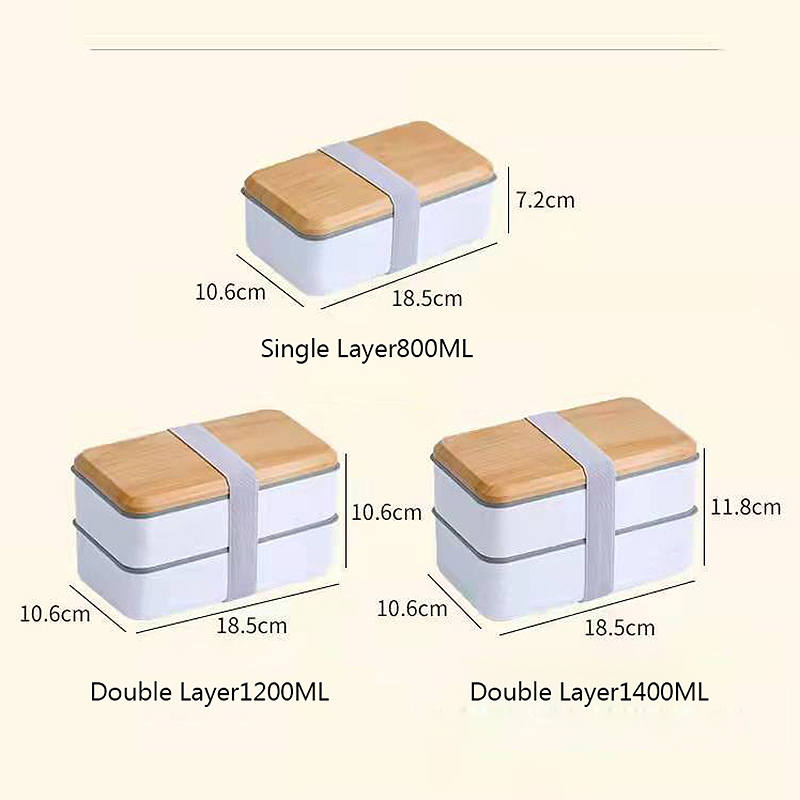 Bento Lunchbox Voedsel Opslag Containers Lunchbox Voor Kid Japanse Snack Lunchbox Magnetron Servies Keuken Maaltijd Prep Picknick