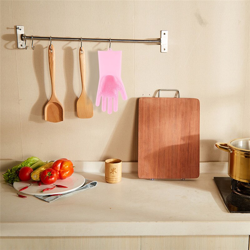 Magic Vaatwasser Handschoenen Servies Multifunctionele Silicagel Verdikking Duurzaam Schoonmaken Handschoenen Huishouden Keuken Vaatwasser