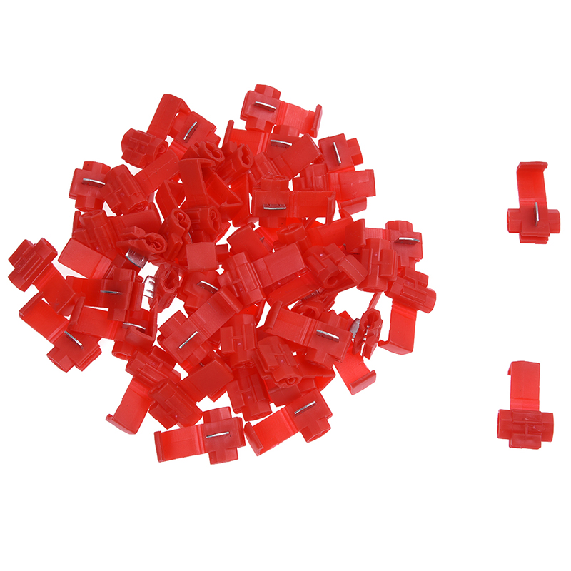 Quick Splice Connectors Lock Wire Terminals Crimp Electrical Electric