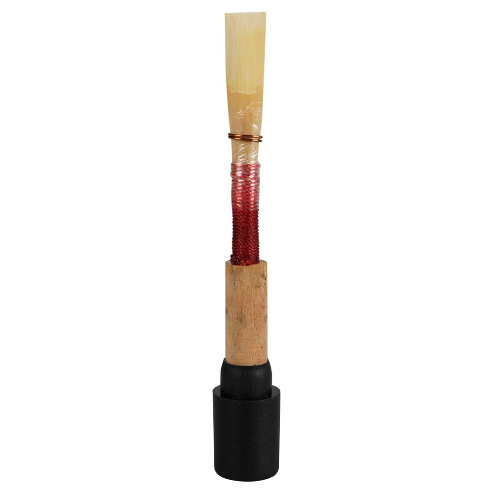 Handgemaakte Zachte Hobo Riet Natuurlijke Hobo Fluitje Wind Instrument Onderdelen Accessoires Riet Hobo Kurk Fluitje Houtblazers