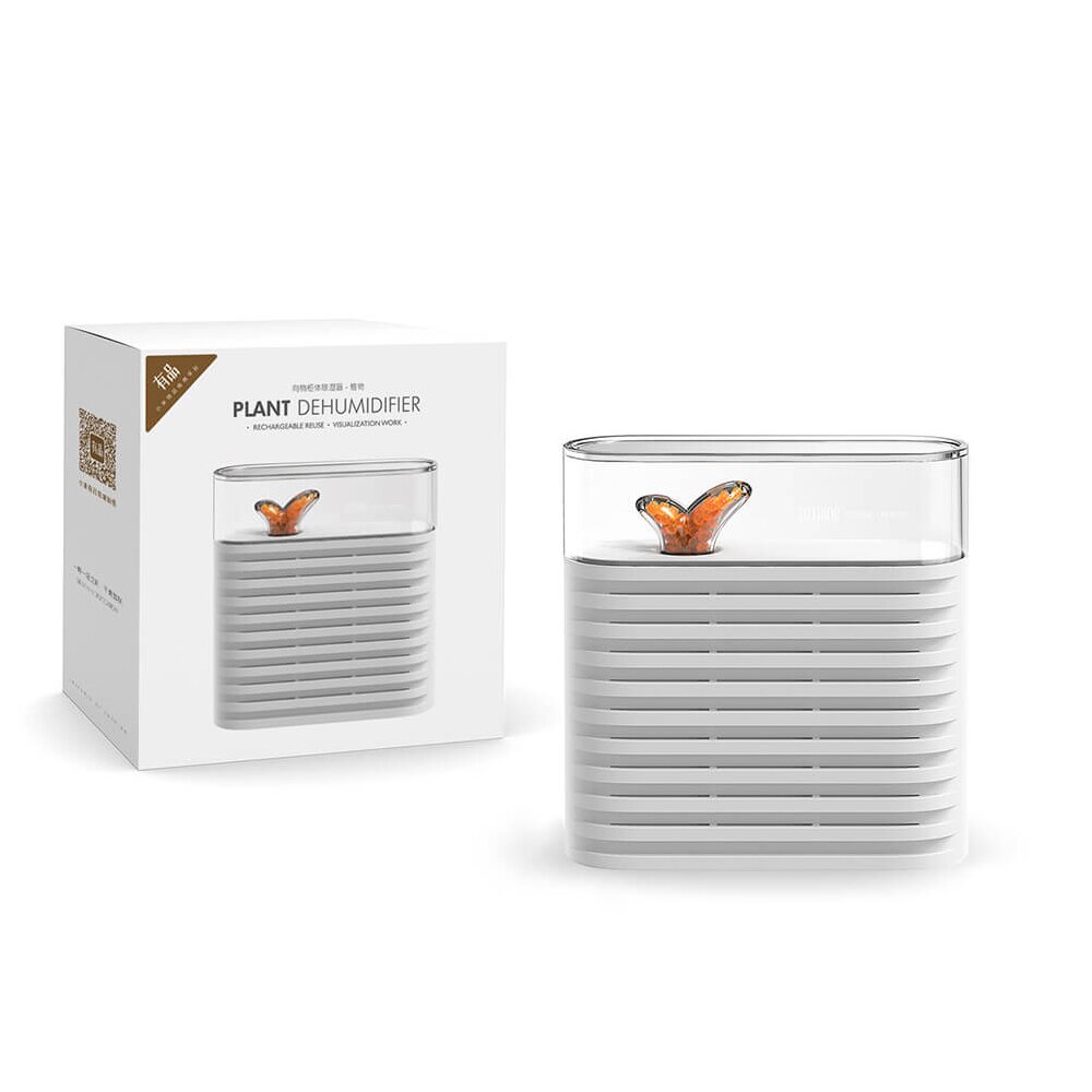 Mini Air Dehumidifier Portable Rechargeable Reuse Air Dryer Moisture Absorber For Office Home Use 150ml 100-240V