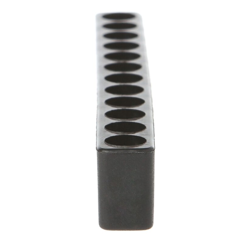 Screwdriver Hole 10/12 Holes Hex Shank Bit Holder Plastic Head Storage Case Tool