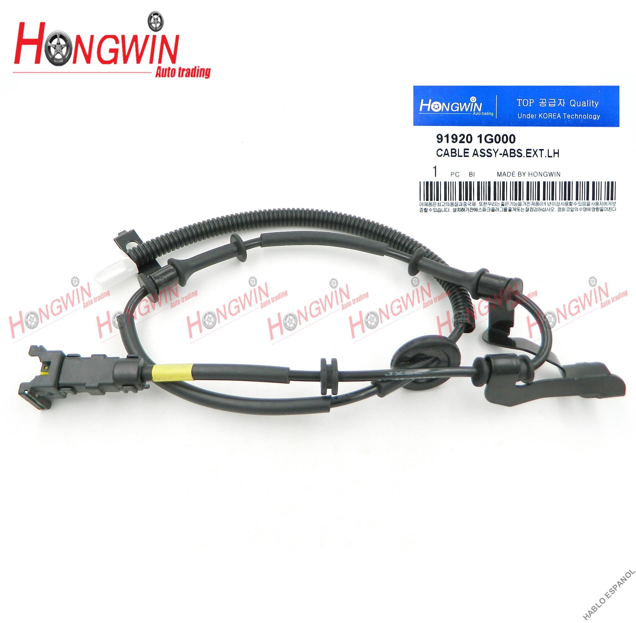 OEM nr 91920-1G000 919201G000 tylny lewy czujnik prędkości koła ABS drut dla Hyundai akcent Kia Rio Rio5 05-11 91920-1G000 919201G000