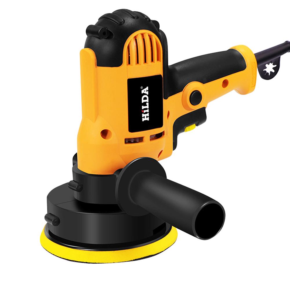 Electric Car Polisher Machine 220V 500-3500rpm 600W Auto Polishing Machine 6 Speed Sander Polish Waxing Tools Car Accessories: Default Title