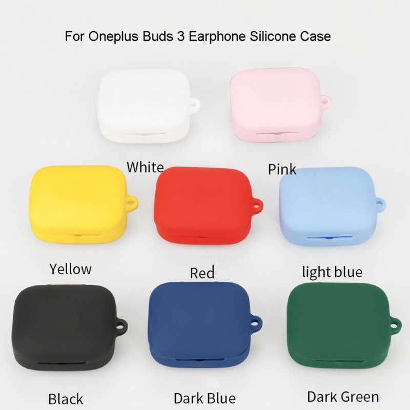 Funda de silicona para auriculares Oneplus Buds 3, funda impermeable para auriculares inalámbricos, carcasa Flexible