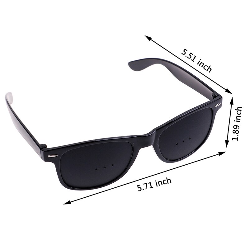 3 tyyliä unisex näönhoito neulanreikälasit neulanreikälasit silmäharjoitus näkö parantaa muovista luonnollista paranemista halvalla