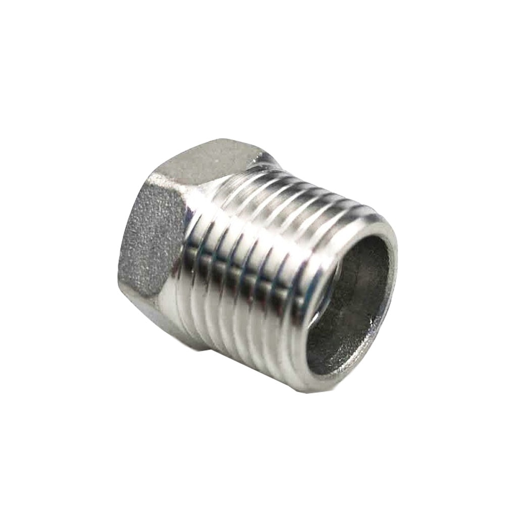 STAINLESS STEEL 1/2 INCH X 3/8 INCH BSP REDUCING BUSH
