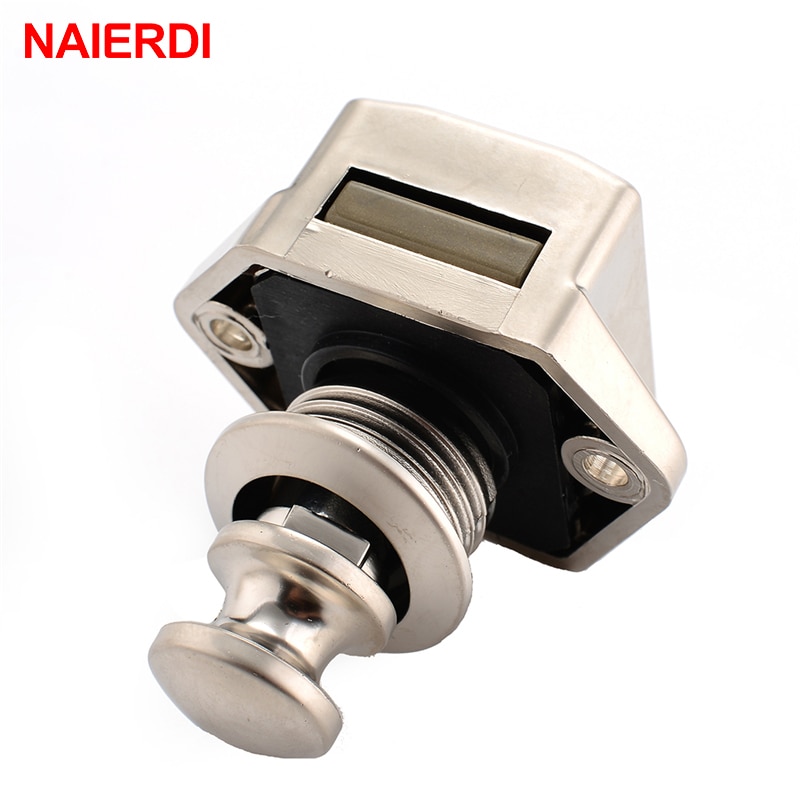 Naierdi autocamper bil push lås diameter 20mm rv campingvogn båd autocamper skab skuffe låse knap låse til møbler hardware