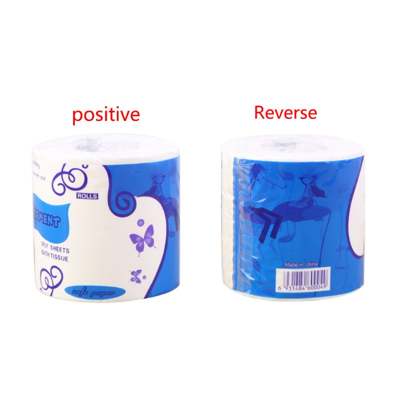 10x10cm Three Layer Toilet Tissue Home Bath Toilet Roll Paper Soft Toilet Paper Skin-friendly Paper Towels