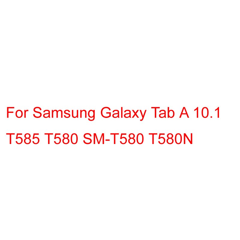 För samsung galaxy note 10.1 n8000 tab 2 10.1 p5100 tab 3 p5200 tab 4 t530 tab a  t580 tab a  a6 10.1 p580 mjuk tpu bakfodral: För sm tab a  t580