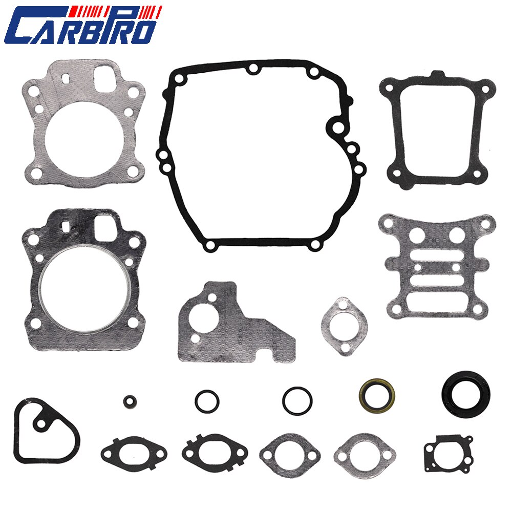 Kit completo de gaxetas para equipamento chatgs &amp; stratton 592173, 799495, 796661