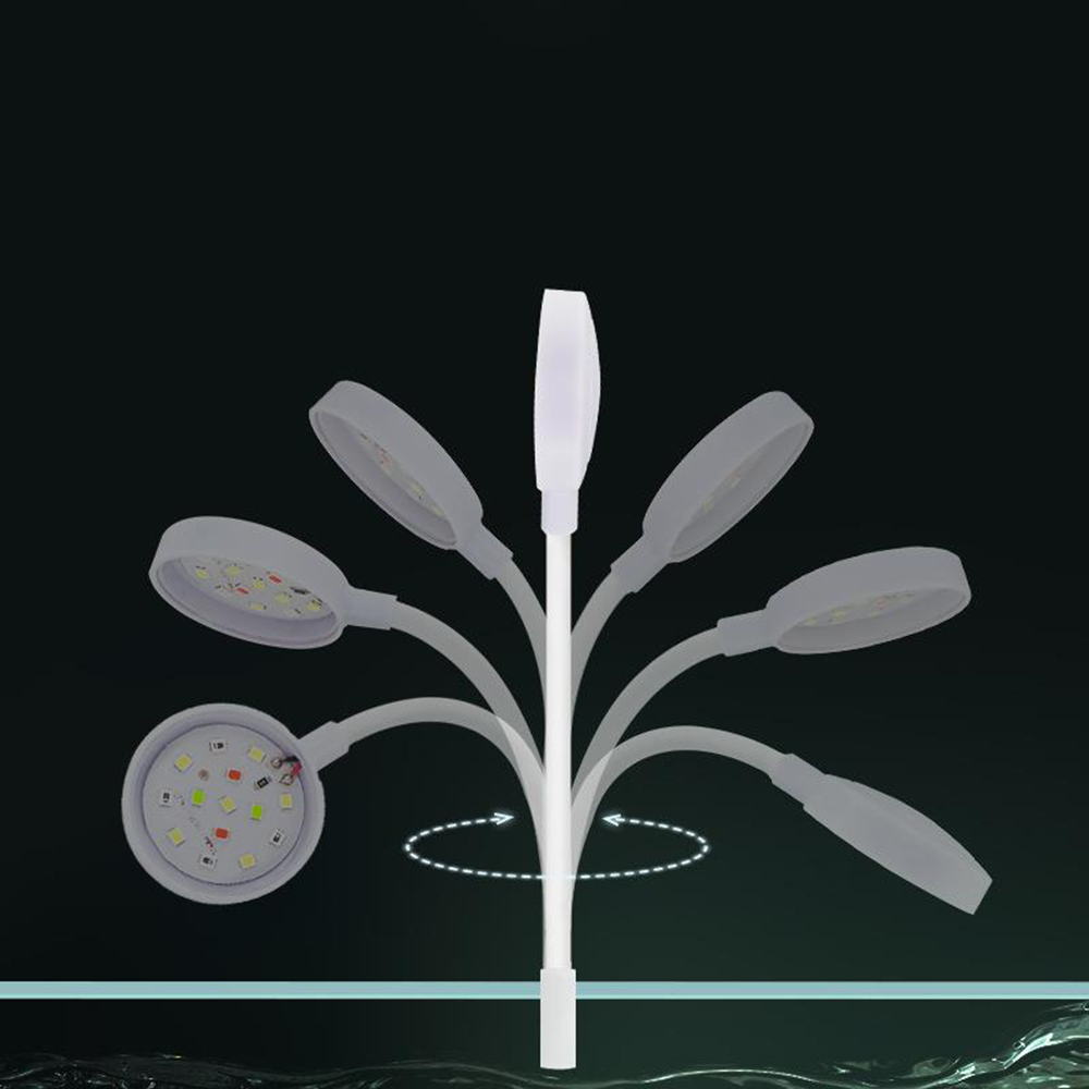 Lumière Led pour petit Aquarium, 1 pièce, éclairage d'herbe aquatique, Mini lumière de remplissage, étanche, accessoires d'aménagement paysager