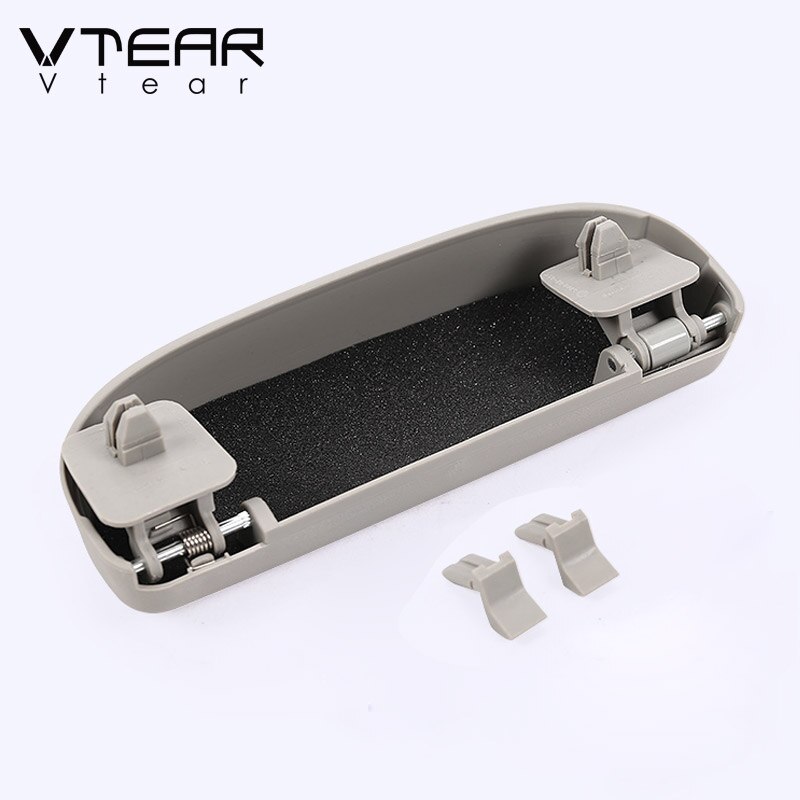 Vtear Voor Skoda Karoq Auto Zonnebril Houder Doos Auto Bril Case Cover Protector Styling Interieur Onderdelen Accessoires