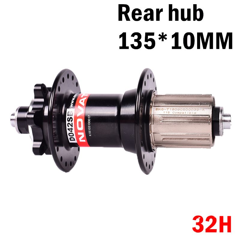 Novatec hub D042SB disc card brake MTB mountain bike hub K1KD: BK-32H