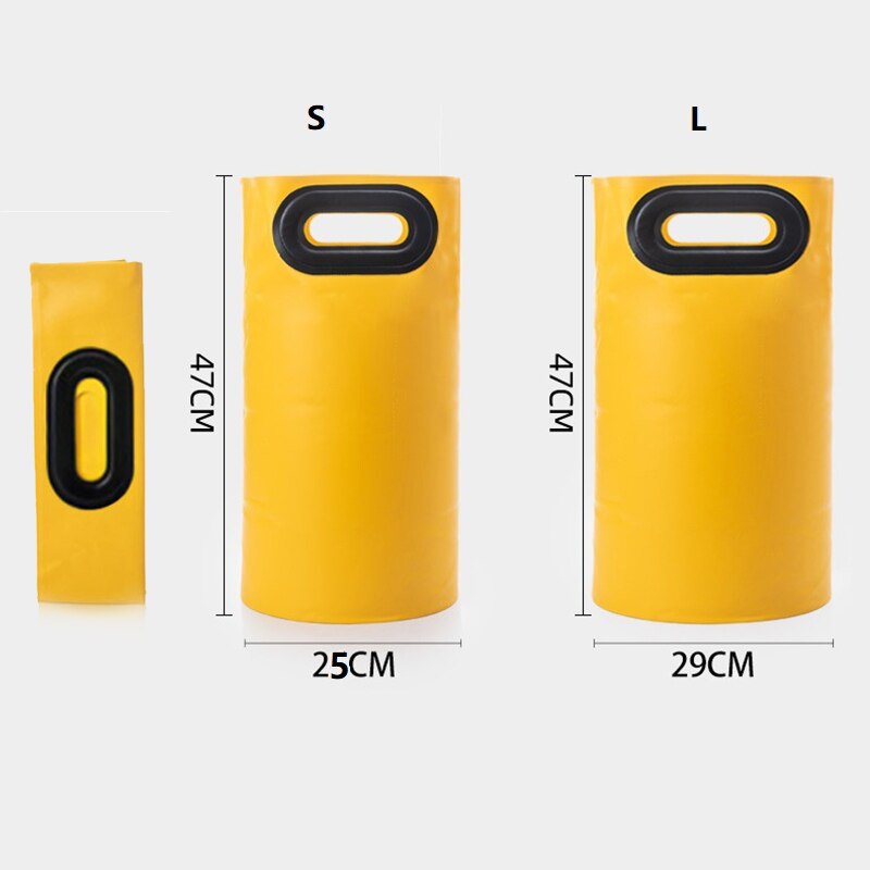 Pvc Voet Emmer Draagbare Vouwen Voet Emmer Outdoor Traving Diepe Voeten Bad Emmers Voor Volwassen Multifunctioneel Home Voeten Emmers