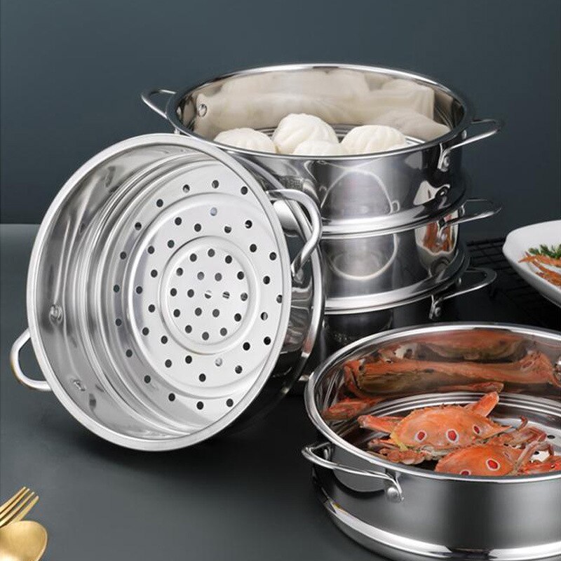 Steam Rice Small Tray Stainless Steel Food Steaming Tray Rice Cooker Ste... – Grandado