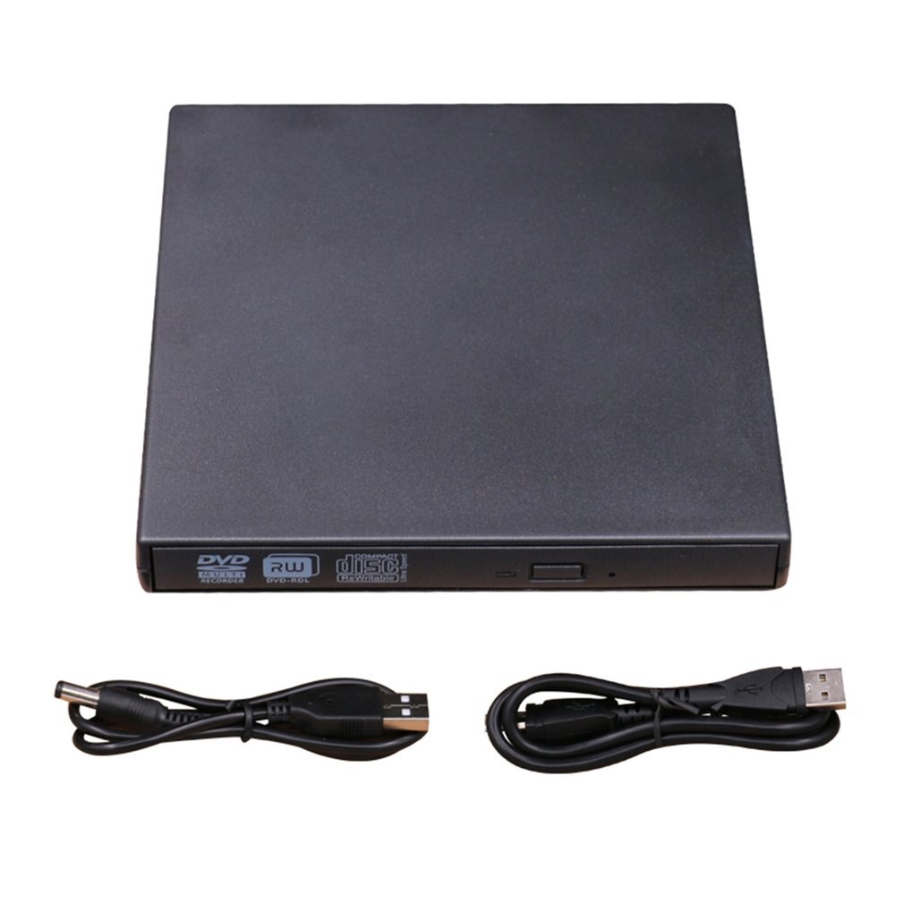 Quemador de CD/DVD-RW USB, disco duro externo para portátil, PC, Mac, Macbook Pro, CD, RW, DVD, ROM, quema inteligente