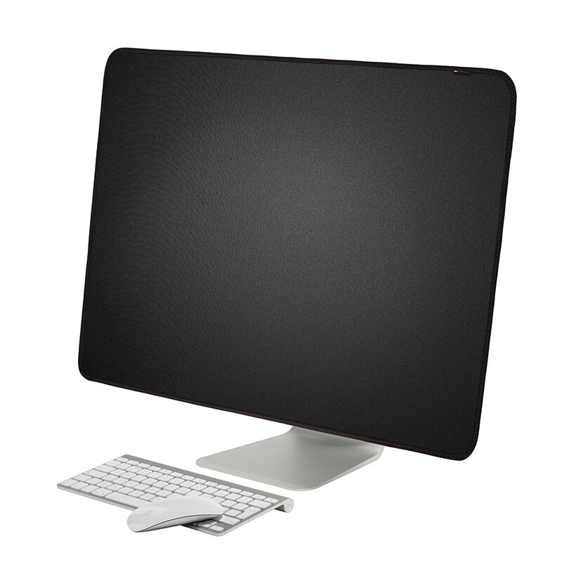 21 inch 27 inches Black Polyester Computer Monitor Dust Cover Protector with Inner Soft Lining for Apple iMac LCD Screen LA001