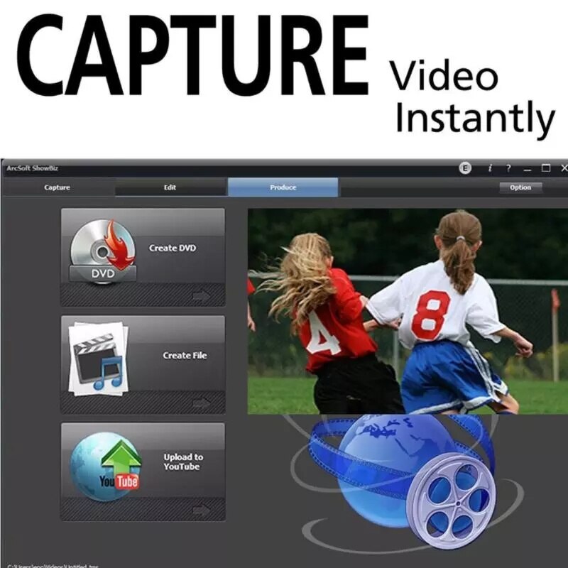 USB2.0 Data Acquisition Card AV Signal Capture TV Tuner VHS To DVD Video Capture Converter For Win7/8/XP/Vista With USB Cable