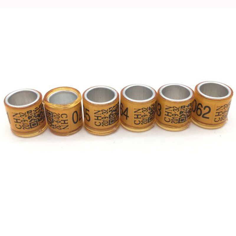 pigeon training supplies aluminium rings for pigeons leg rings identify dove bands 8mm CHN