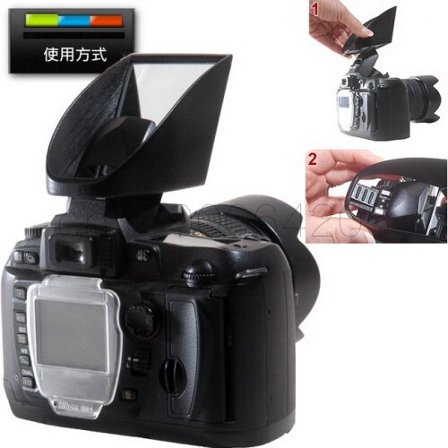 Espejo difusor de Flash para canon 650D 600D 700D 1300D 5D4 5D3 para nikon D750 D5300 D3300 D7100 D7200 D850 D800 D500 D810 D610