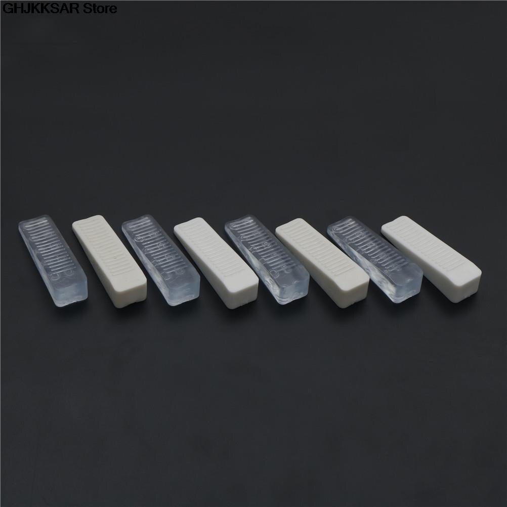 4 Stk/partij Deur Stop Rubber Deur Stop Stoppers Blok Wig Deurstoppers Clear White Deurstopper Home Office Gebruik