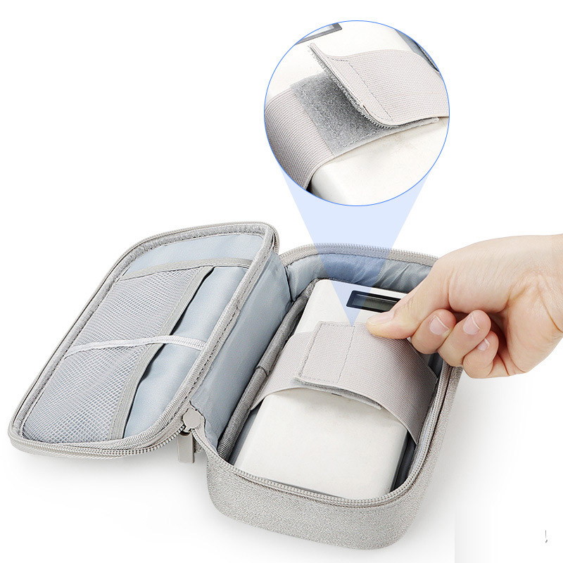 Reise tragbare digitale Zubehör Aufbewahrungstasche Organizer von Handytasche U Disk Ladebank Handy, Mobiltelefon Datenkabel Aufbewahrungstasche
