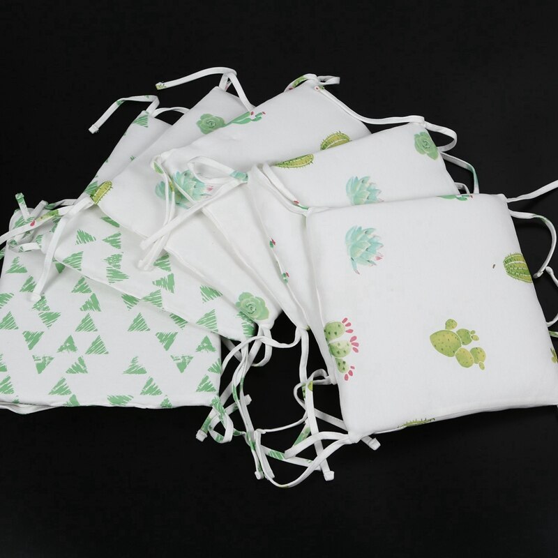 Kinderen Cribs Cribs Bumper Bed Protectors Kleuterschool Bumpers Jongens En Meisjes Beddengoed 6 Pcs