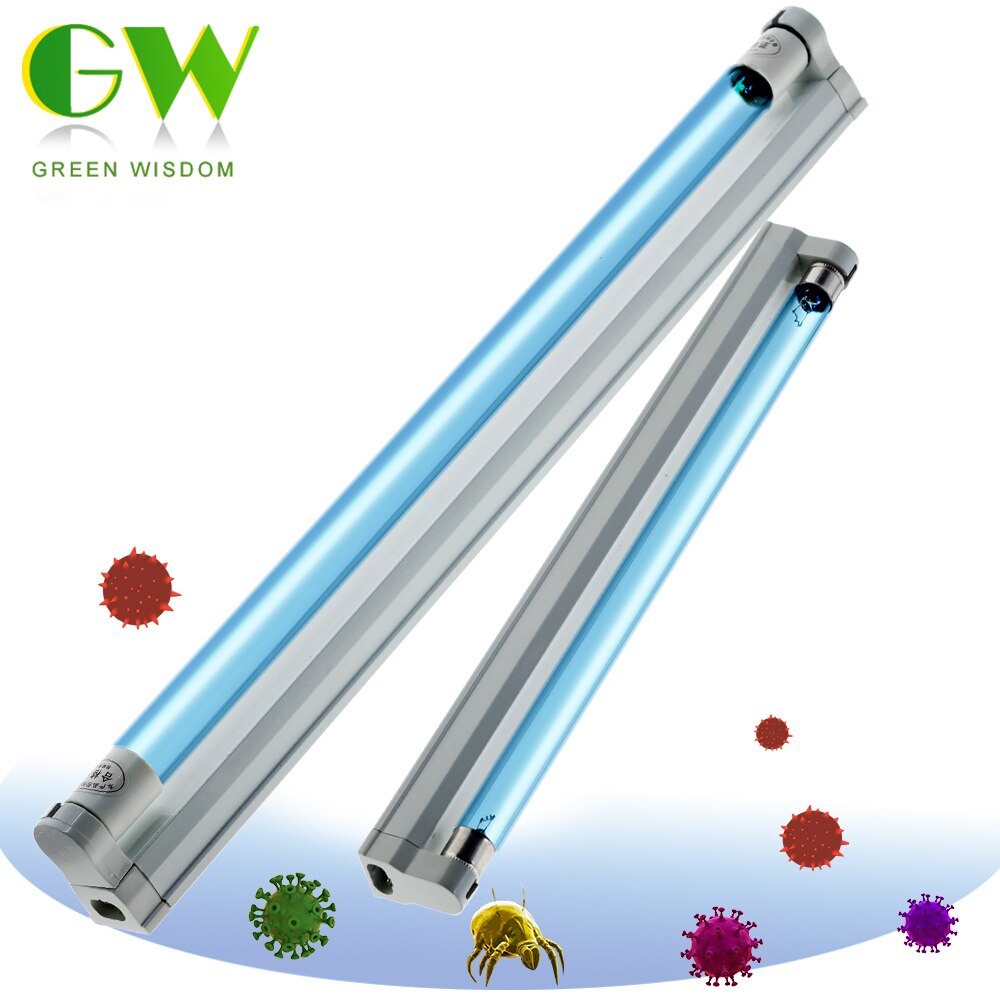 Uv Keimtötende Licht T5 / T8 Quarz Rohr 8W 15W UVC Sterilisator Töten Staub Milbe UV Bakterizide Lampe für Schlafzimmer Krankenhaus